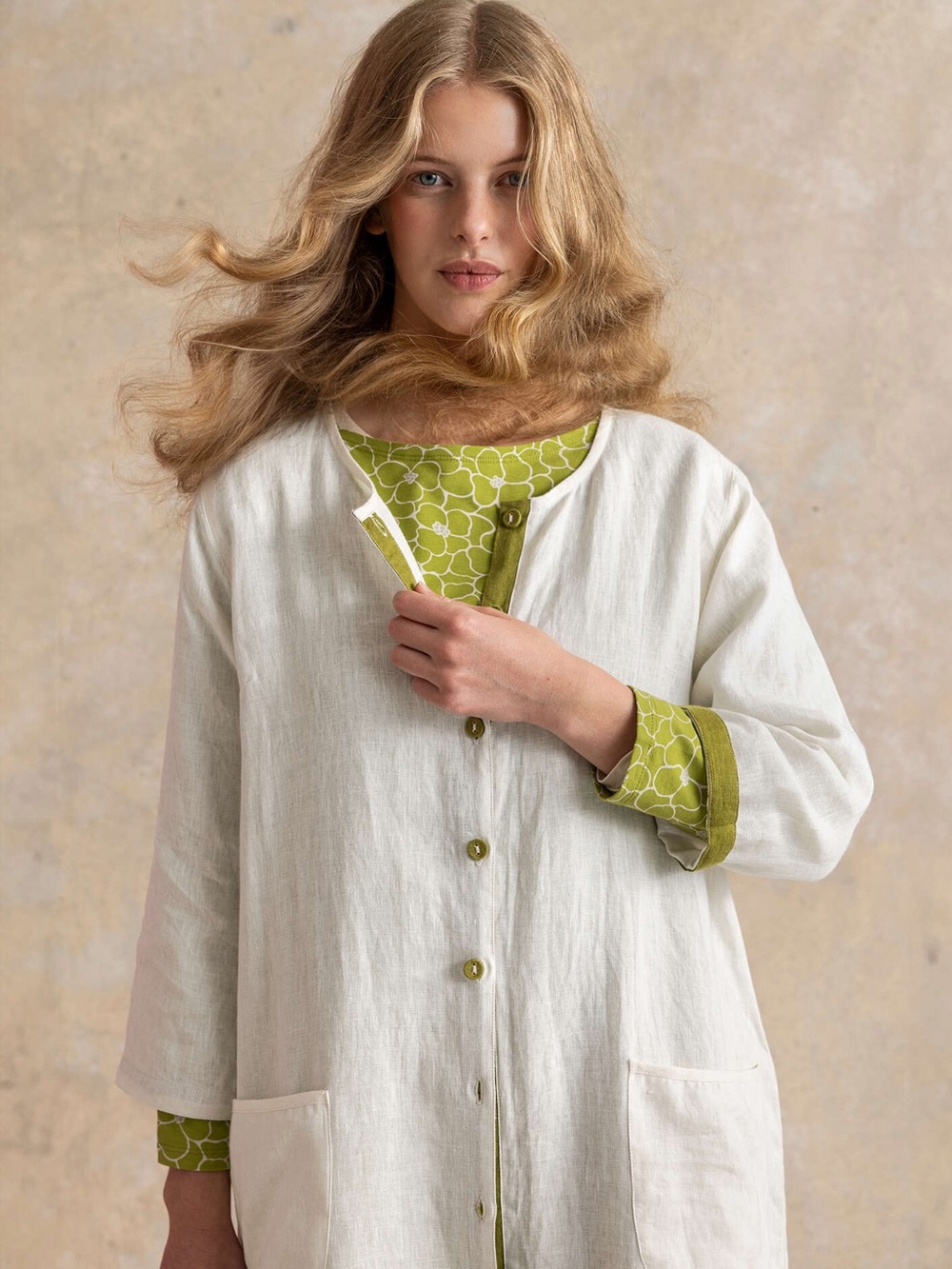 NWT Gudrun Sjoden Linen Dress / Tunic | Women’s Size S